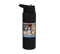 Funny Made It to May Girls Meme Teacher Last Day of School Stainless Steel Insulated Water Bottle