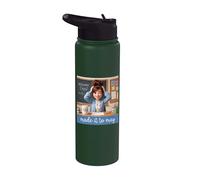Funny Made It to May Girls Meme Teacher Last Day of School Stainless Steel Insulated Water Bottle