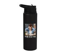 Funny Made It to May Teacher Trend Girls Last Day of School Stainless Steel Insulated Water Bottle