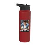 Funny Made It to May Teacher Trend Girls Last Day of School Stainless Steel Insulated Water Bottle