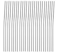 FUNOMOCYA 1000 Pièces Attaches de Câble Réutilisables en Fil de Fer et Plastique Noir Clips Câbles Robustes Faciles à Utiliser pour Jardinage et Rangement