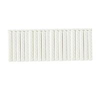 FUNOMOCYA 20 Pcs Pinces à Sachet de Thé en Pp Blanc, Clip de Fermeture Alimentaire Conception à Boucle et Forte Prise, Cuisine et Paquet en Papier
