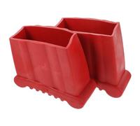 FUNOMOCYA 2pièces Embouts Caoutchouc Antidérapants pour Escabeau Protection Pied de Rechange pour Échelle Télescopique et Standard Installation Facile et Matériau