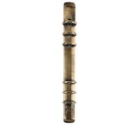 FUNOMOCYA Accessoire de Classeur à 6 Anneaux en Métal Bronze Ancien pour Gestion Flexible du Papier, Compatible Universellement, Format A5, Usage Personnel et Bureau