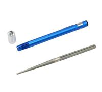 FUNOMOCYA Aiguisoir et Pierre Multifonction Portable de Stylo à Aiguiser Diamant Rétractable, Conçu Usage Extérieur Lors de Missions
