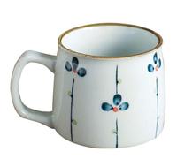 FUNOMOCYA Ensemble de 2 Tasses à Café en Céramique Blanche 250ml Poignée Facile à Nettoyer Design Créatif et Original pour Usage Quotidien