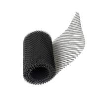 FUNOMOCYA Grille de Gouttière Empêche les Déchets et Feuilles en ABS Noir pour Protection de Canalisation de Gouttière, Filet Anti-obstruction pour Toit et Jardin