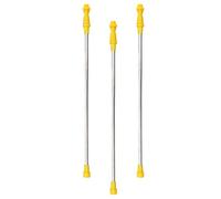 FUNOMOCYA Lance Télescopique en Acier Inoxydable 3 Pièces pour Arrosage Jardin, Portable et Facile à Ranger, Extension Réglable pour Pulvérisateur Agricole et Jardin
