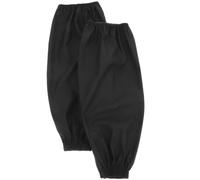 FUNOMOCYA Manchettes de Protection Pu Noires, 1 Paire, Anti-éclaboussures
