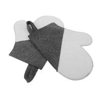 FUNOMOCYA Moufles de Sauna en Feutre Épaissis 2pcs Isolation Thermique Renforcée pour Protection Mains Confort Spa et Cabine Vapeur
