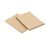 FUNOMOCYA Papier à Lettre Vintage Kraft 100 Feuilles A5 Ligné pour Écriture Douce et Calligraphie Style Rétro Khaki pour Correspondance Élégante