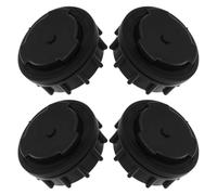 FUNOMOCYA Pièces de rechange pour poubelle extérieure 660 L en plastique, lot de 4, noir, étanchéité anti-fuite, pour conteneur commercial