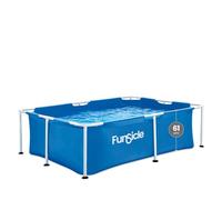 FUNSICLE Piscine Tubulaire Rectangulaire 2,13 x 1,52 x 0,61 m 1775 l Bleu
