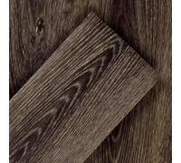 FunStick Dalle PVC Adhesive Sol Effet Bois de Cèdre Marron 90CM×15CM Lino Sols Adhesif Cuisine Salle de Bain Bois Sols PVC Salon Imperméable Lavable Carrelage Adhesif Mural Sol Autocollant 5 Dalles