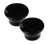 FUOYLOO 2pièces Boutons de Remplacement pour Couvercle de Bouilloire avec Sifflet Poignée Bakélite Pratique Facile à Installer Compatible Couvercles Eau Lot