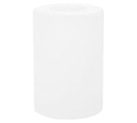 FUOYLOO Abat-jour Facile à Nettoyer Diffusion Lumineuse Uniforme en Verre Cylindrique Blanc Suspendre et Lampadaire pour Toute Pièce