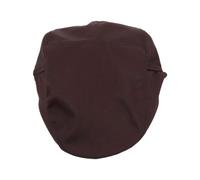 FUOYLOO Béret de Chef pour Restaurant en Tissu, Marron Café, Tête | Service Alimentaire, Staff Cuisine et Salle, Ajustement Élastique, Entretien Facile, Protection la Transpiration