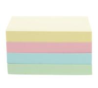 FUOYLOO Bloc de 400 Autocollants de Notes Colorés en Papier Forte Adhérence, Design Simple, pour Bureau et Carnet, Autocollants Décoratifs et Fonctionnels