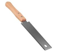 FUOYLOO Scie à Main Compacte pour Bois, Poignée Antidérapante, Légère | Acier et Bois, Format Compact, pour Backpacking et Canoë, Outil de Jardinage et Camping