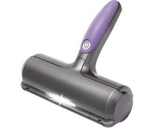 Fur Daddy Sweeper Brush - Brosse anti poils animaux - VENTEO™ - Ramasse poils chat / chien - Violet et Gris - Pour Canapé/Vêtements/Voiture G