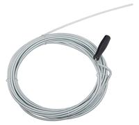 Furet de débouchage Déboucheur de canalisation - 10 m - Ø 5 mm - Argenté - Lot de 2 - Pour évier, lavabo et douche