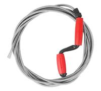 Furet Déboucheur Canalisation avec Manivelle 5 m × 6 mm, Deboucheur Canalisation,Déboucheur Évier et Toilette, Sonde de Débouchage pour Cuisine, Salle de Bain et WC