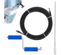 Furet Deboucheur Canalisation Furet 8mm 10m avec Manivelle - Spirale de Nettoyage