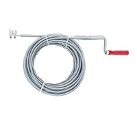 Ribitech - prfd100c - Déboucheur à crochet 10m
