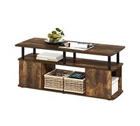 Furinno, 48 (D) x 119.9 (W) x 51.1 (H) cm, Pin Ambré/Noir