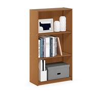 Furinno Basic Bibliothèques, 99736Lc, Cerisier, Taille Unique, Bois, Cerise Clair, One Size