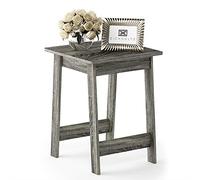 Furinno Beginning Table d'Appoint, Gris Chêne Français, Bois dense, One Size