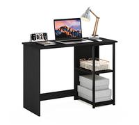 Furinno Camnus Vie Moderne Bureau D'ordinateur 40 Pouces, Engineered Wood, Americano/Noir, 74,2 (D) x 101 (W) x 45 (H) cm