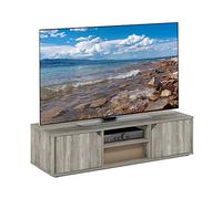Furinno Classic Meuble TV jusqu'à 55", Bois d'ingénierie, Chêne Français, 40,1 (P) x 119,8 (L) x 30,9 (H) cm