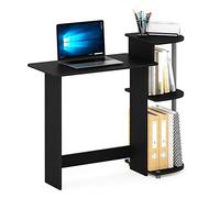 Furinno Compact Bureaux d'Ordinateur, Bois, Noir/Gris, Taille Unique, One Size