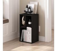 Furinno Daly - Étagère à 3 Cubes - Étagère à Livres Noire avec Compartiments irréguliers, 9,4 x 11,7 x 21,3 cm, pour Salon, Chambre à Coucher, Bureau à Domicile, Expresso Noir