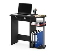 Furinno Go Green Bureau d'Ordinateur, Hêtre, Noir/Gris, Taille Unique, One Size
