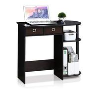 Furinno Go Green Home Table d'Ordinateur Portable, Noyer Foncé, Bois, One Size