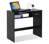 Furinno Jaya Bureau d'Étude avec Tiroir, Espresso, Bois, One Size