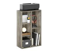 Furinno Luder Bibliothèque Etagère de Rangement Ouverte à 5 Cubes, Chêne Français
