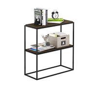 Furinno Moretti Étagère Empilable Style de Vie Moderne, Bois d'ingénierie, Noyer Columbia, 80,2 (L) x 87,1 (H) x 33,3 (P) Pouces