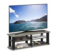 Furinno Nelly Meuble TV pour Centre de Divertissement Jusqu'à 49 pouces, Chêne Français