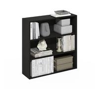 Furinno PASIR Étagère, Bibliothèque À 3 Niveaux avec Étagère Ouverte, 9,3 X 31,3 X 31,5 Cm, pour Salon, Chambre, Bureau, Couleur Expresso, Espresso