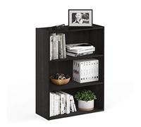 Furinno Pasir Etagère Ouverte à 3 Niveaux, Expresso, Marron