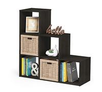 Furinno Pelli Cubique Armoire de Rangement, 3-2-1, Espresso, Expresso, One Size