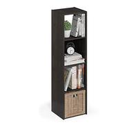 Furinno Pelli Cubique Armoire de Rangement, 4x1, Expresso, Bois, One Size