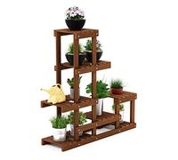 Furinno Tioman Hardwood Support à Fleurs, Huile de Teck, Naturel, One Size