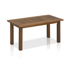 Furinno Tioman Hardwood Table Basse d'Extérieur Teck, Naturel, One Size