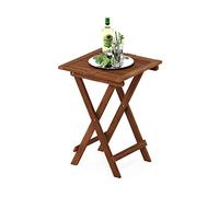 Furinno Tioman Hardwood Table Pliante, Huile de Teck, Naturel, One Size, Bois