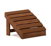 Furinno Tioman Small Hardwood Repose-Pieds Adirondack à L'Huile de Teck, Naturel, Bois dense, One Size