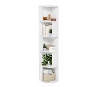 Furinno Turn-N-Tube, Ensemble De 2 Rangement, Étagère À Livres À 3 Niveaux sans Outil avec Bacs De Rangement, Étagère D'Exposition, Rangement, Salon/Bureau/Garage, Hêtre